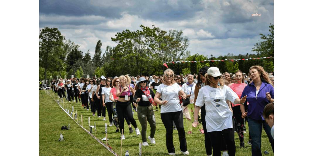 Başkentte kadınlar rekor için ter döktü: 500 kadınla Guinness’e doğru 6